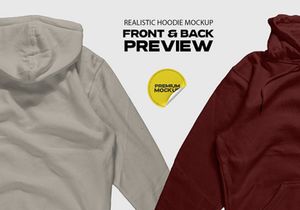 Realistic Hoodie Mockup