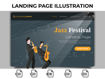 Landing Page Illustration 36 preview picture