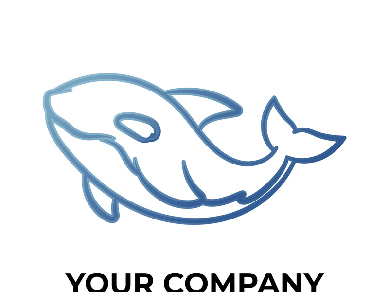 Orca whale logo