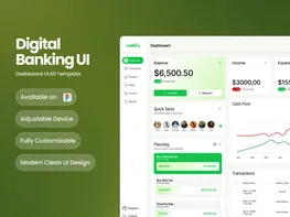 Walleta - Digital Banking Dashboard preview picture