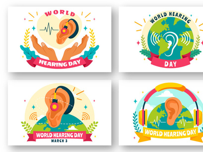 13 World Hearing Day Illustration