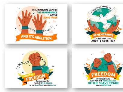 10 Day of the Slave Trade and Abolition Illustration