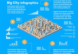 Isometric set infographics