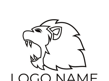 Lion logo preview picture