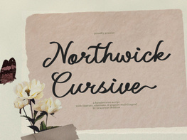 Northwick Cursive | Handwritten Script preview picture