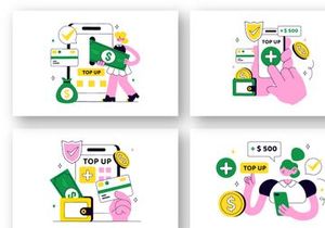 10 Top Up Balance Illustration
