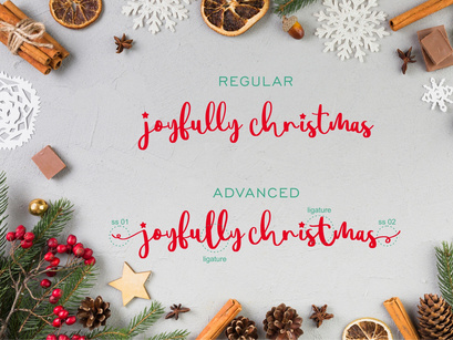 Mythical Christmas - Lovely Couple Font