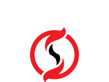 S logo Business corporate letter design vector