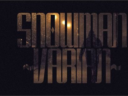 Snowman - Condensed Sans Serif