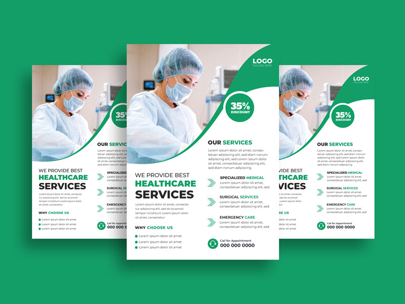 Modern Healthcare Flyer Template Ver-2
