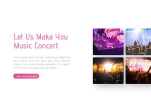 Glowfest Music PowerPoint Template