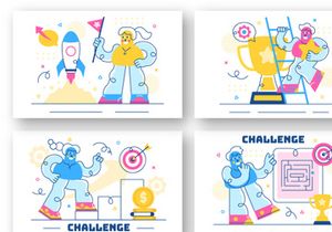 10 Business Challenge Illustration