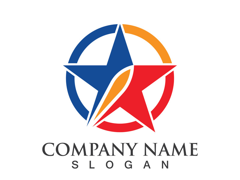 star vector icon illustration design template