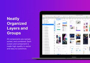 Osmium UI Kit for Figma