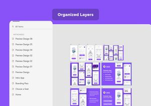 Flight Booking Ticket App Design