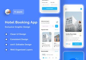 Hotel Booking App Design