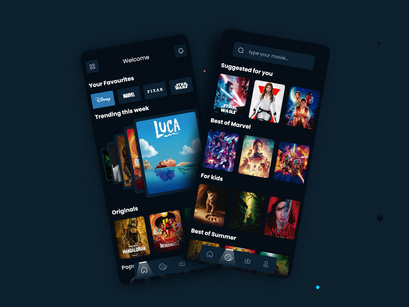 Disney+ App Redesign
