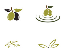 Olive fruit logo design.