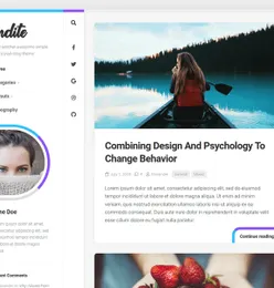 Indite Wordpress Theme