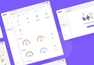 Dashboard UI kits - Waste management