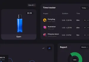 Free Web App Dashboard Design