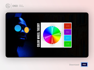 Color theory | Daily UI challenge - 060/100 preview picture