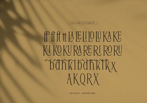 Reftoliya | Modern Serif Font