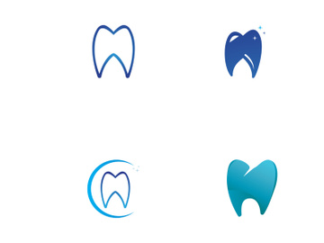 Dental abstract logo. Dental Health, dental care and dental clinic. Logo for health, dentist and clinic. preview picture