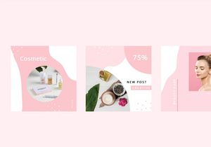 Free Cosmetic Social Media Template