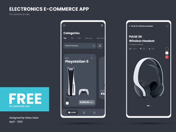 Electronics E-commerce App preview picture