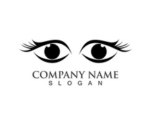 Eye Care vector logo design