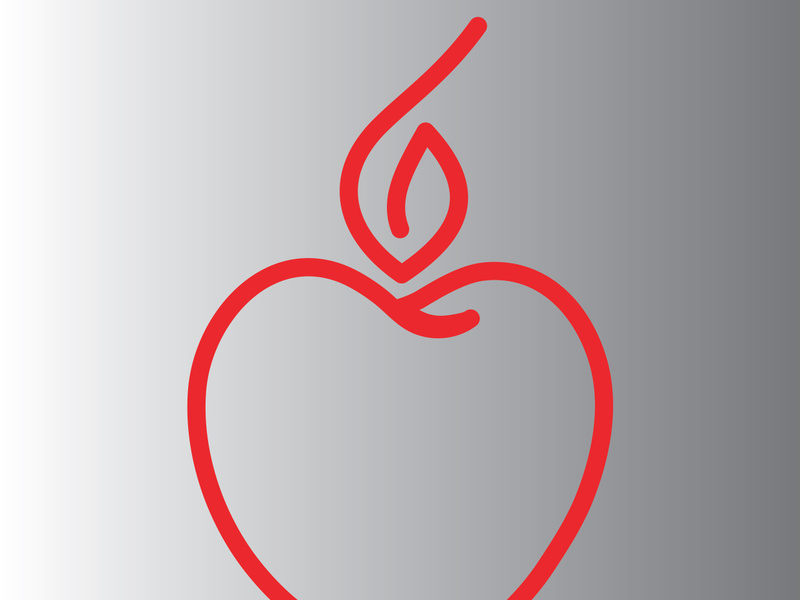 Apple logo design