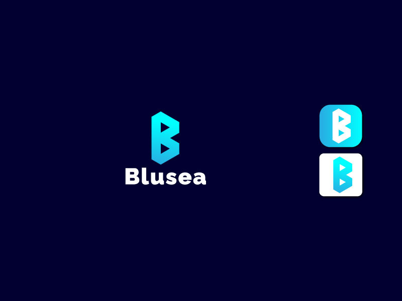 Lettermark Logo - Letter B Logo - Gradient Logo - Business Logo Design