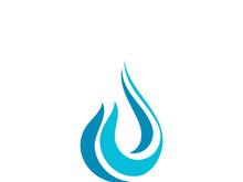 Water drop Logo Template illustration