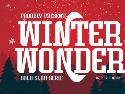 Winter Wonder - Bold Slab Serif