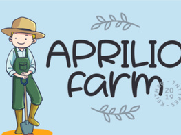 Aprilio Farm Font preview picture