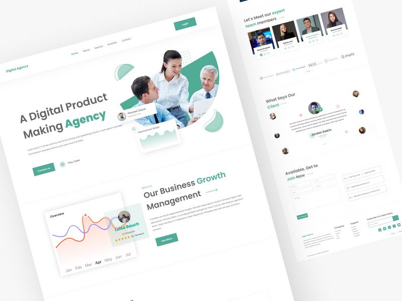 Creative Digital Agency Website