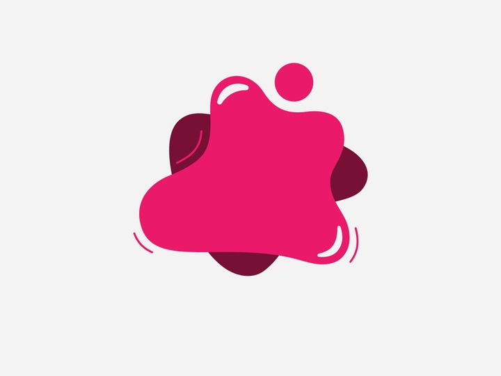 modern fluid liquid flat design