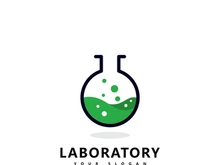 Lab logo science  Laboratory logo icon vector design