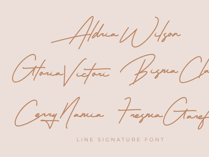 Almonde Signature Font