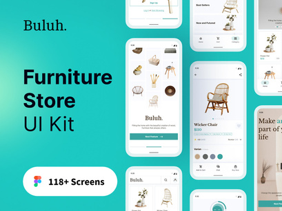 Buluh - Furniture Shop Mobile App UI Kit