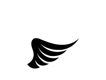 Wing illustration logo and symbol vector preview picture