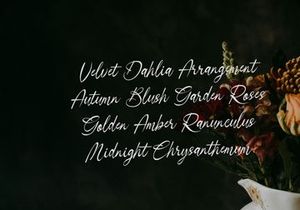 Danthalion | Elegant Signature Script