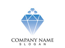 Diamond logo template vector icon illustration design
