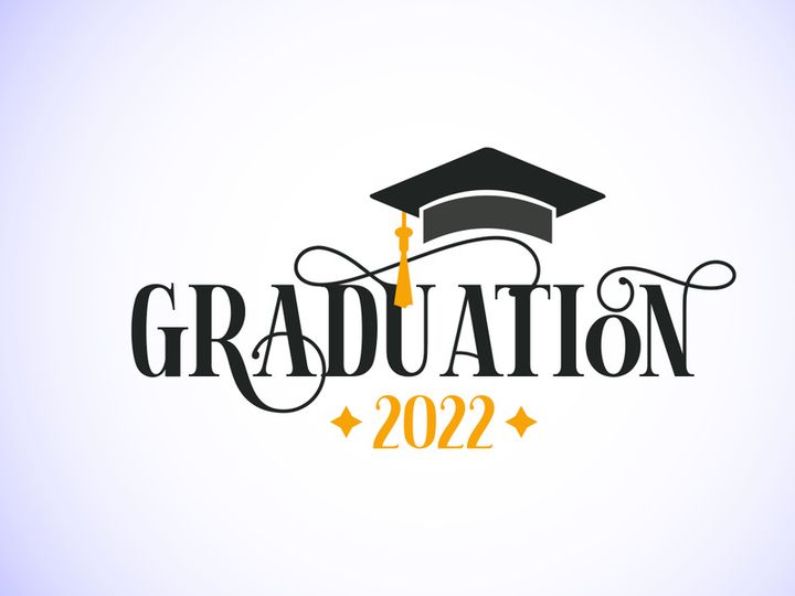 Graduation ceremony. Congratulations graduates design for