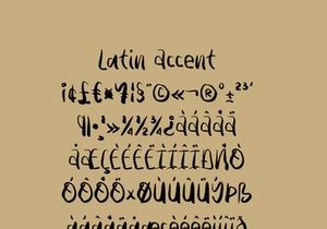 Yhentharo — Handwritten Script Font