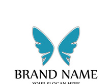 Butterfly logo design