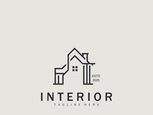 Home Interior logo building design template architecture unique styles