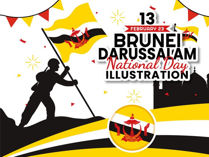 13 Brunei Darussalam National Day Illustration