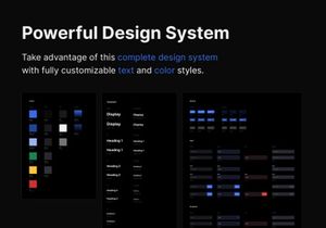 Dash UI Kit - Dark